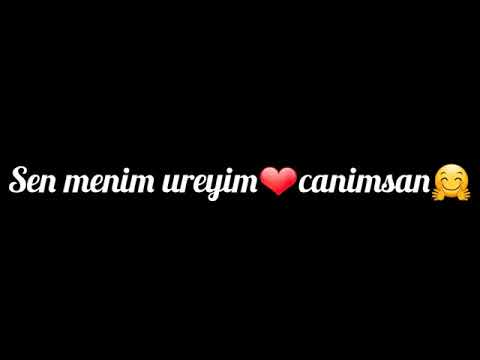 tanri seni mene cox gormesin canim atam yaxsiki varimsa😘