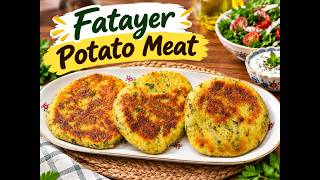 Potato Meat Fatayer | Soft & Delicious Stuffed Flatbread screenshot 1