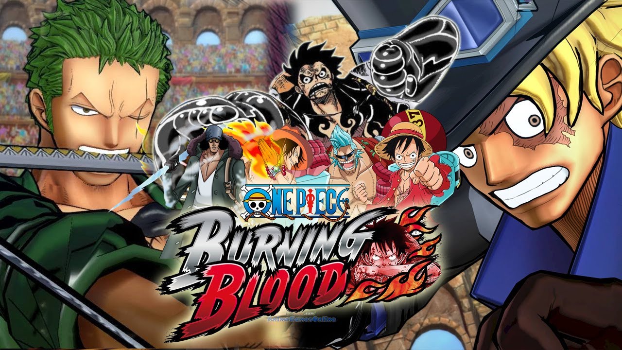 Luffy's one piece burning blood Luffy's one piece burning blood