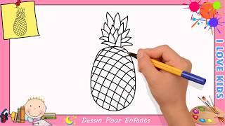 Dessin Ananas Facile Etape Par Etape Comment Dessiner Un Ananas Facilement 2 Youtube