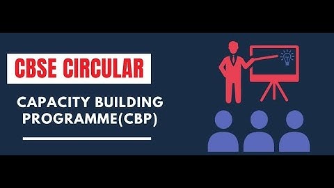 CAPACITY BUILDING PROGRAMMES I FOR TEACHERS I AI I CLASS XI & XII I C.B.S.E