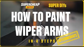How To Prep & Paint Your Wipers - SUPER DIYs by Supercheap Auto 3,090 views 4 months ago 2 minutes, 1 second