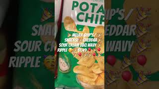 🎈SNACKS 🎉SOUR CREAM &amp; ONION CHIPS &amp; MORE MEIJER