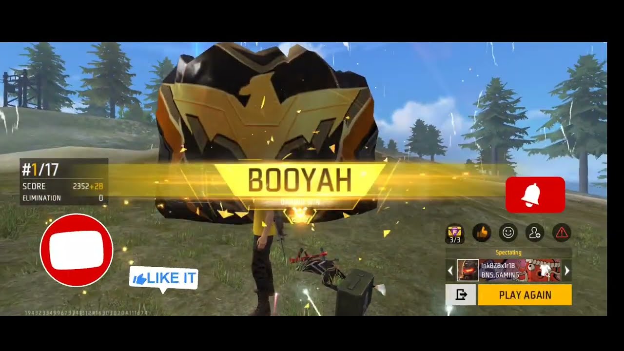Lucky Booyah or God-Tier Skill? 🔥 | Free Fire Squad Ranked Match # ...