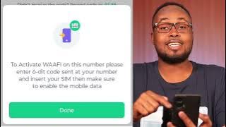 waafi new user registration