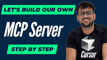 Build your own MCP server and connect it to Cursor