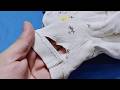 A very simple and easy solution to repair holes in your clothes using the perfect stitch