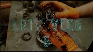 LRTV VLOG Diffs and 4 pin Surprise.  Angle Grinder Servicing. Diff Case Cleaning