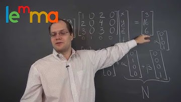 Linear Algebra 8h: A Linear System with Zero Columns