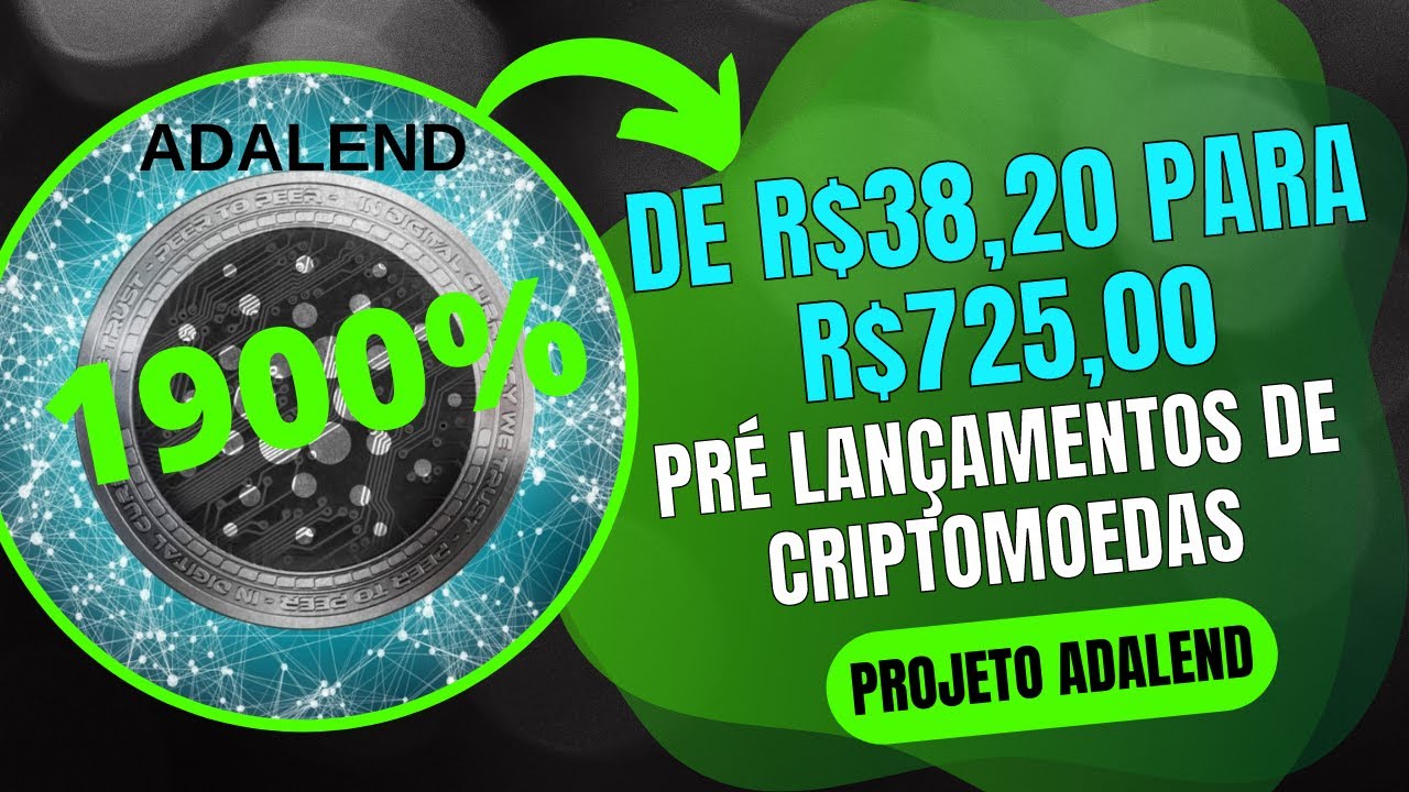PRÉ LANÇAMENTO ADALEND 1900% - LUCRO ALTO COM BAIXO CAPITAL