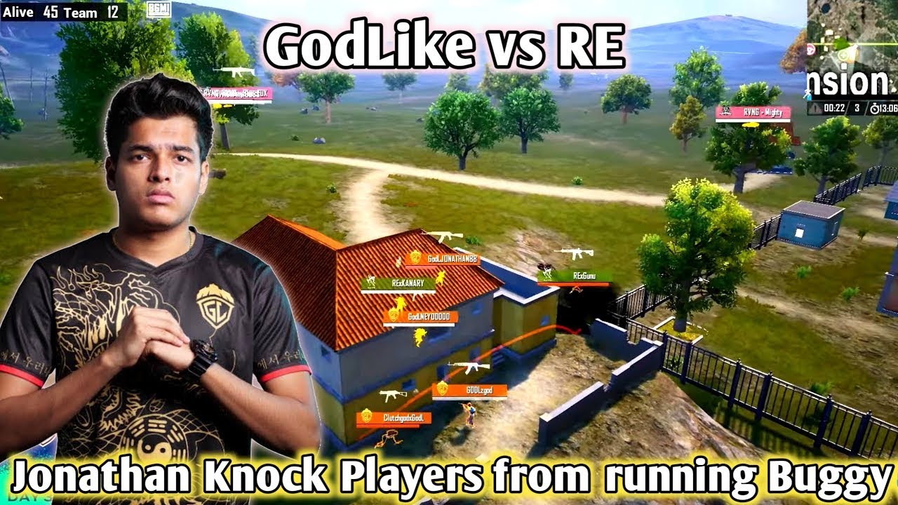 🇮🇳GodLike vs Relevant 4v4 Fight in BMOC | Jonathan Knock RE From ...