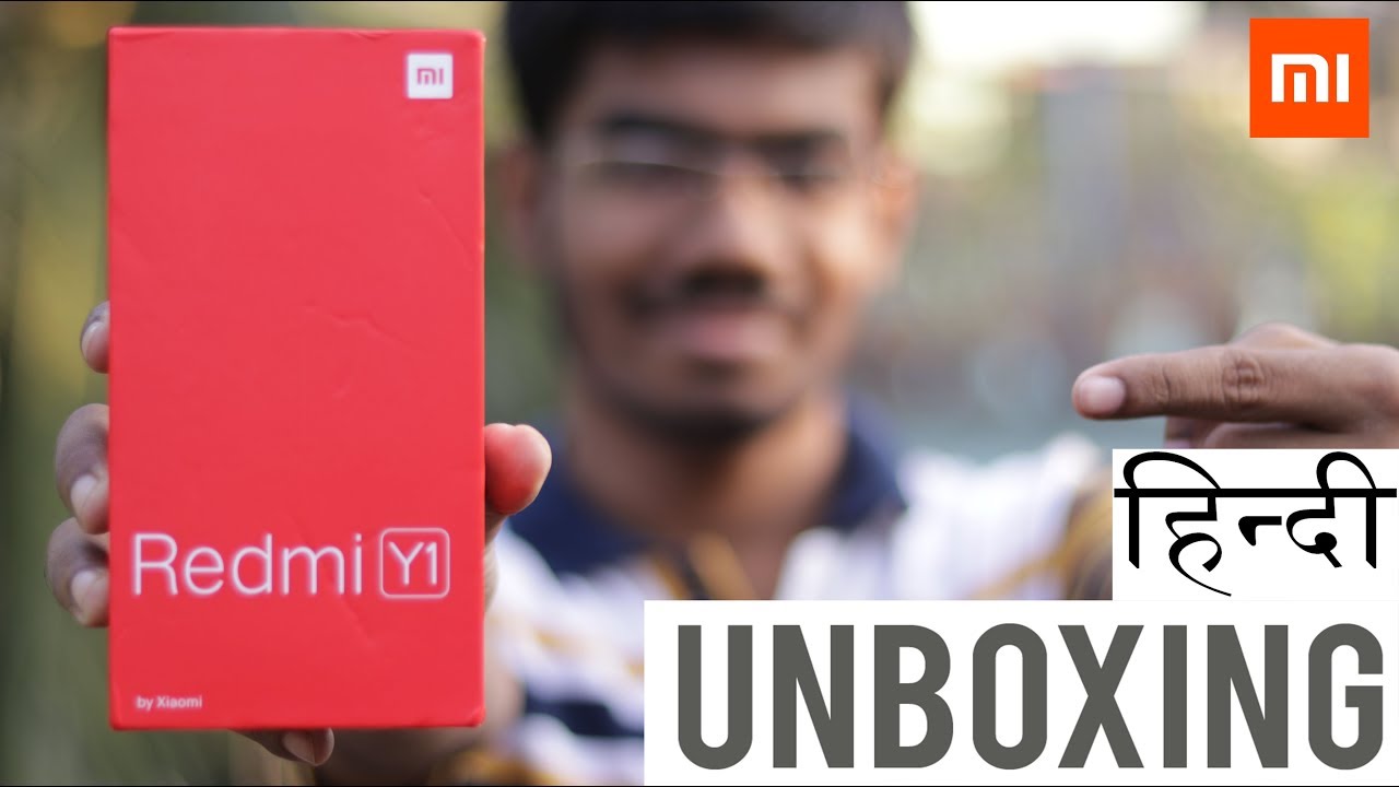 Hindi | Redmi Y1 (16MP Selfie Camera) Unboxing & Hands On Review