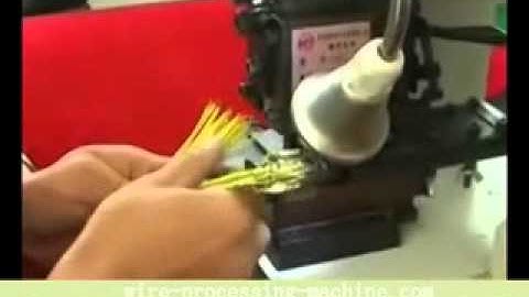 WPM-2000s Semi-automatic  crimping machine http://www.cablecutting.net