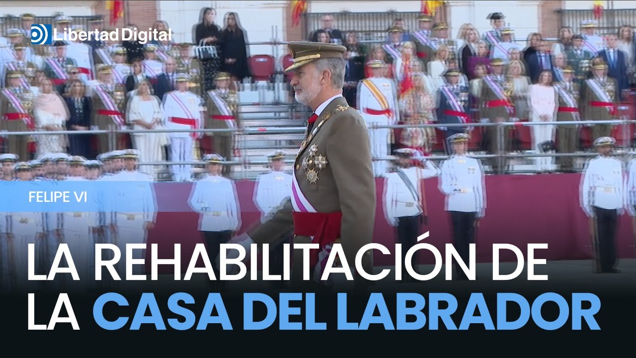 Felipe VI preside homenaje militar y abre la restaurada Casa del Labrador