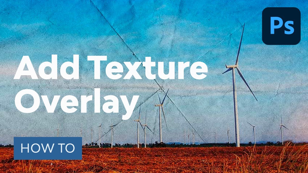How To Add Texture Overlay In Photoshop YouTube