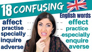 Confusing English Words | Confusing Vocabulary Lesson