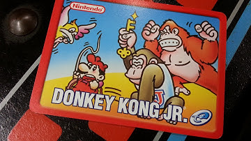 Classic Game Room - DONKEY KONG JR. review for Nintendo e-Reader
