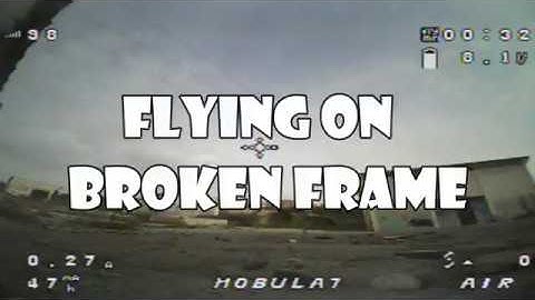 Mobula7 - How easy it is to break a V1 frame