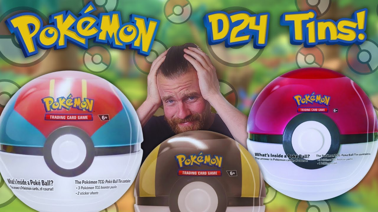 NEW D24 Pokball Tins Unboxing! What Packs Are Inside?!