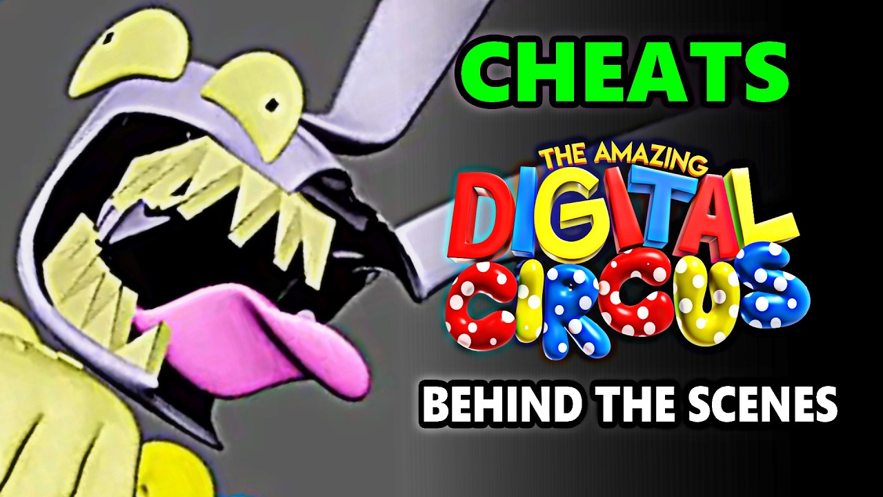 Кадры, которые я анимировал для 6-го эпизода «Удивительного цифрового цирка» (за кулисами)