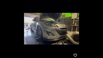 300 whp mazdaspeed 3 dyno run #mazdaspeed #mazdaspeed3 #corksport #dyno #fyp #likeandsubscribe