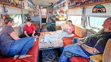 Family Of 4 & Their DIY MCI Bus Conversion - Prioritizing Family On The Road