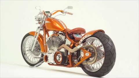 Butterscotch Beauty Custom Chopper Detailed Pics - Road Rage Performance - "Fallin