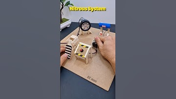 Nitrous System Simulation With DC Motor | #dcmotor #motorbuilding #techexperiments