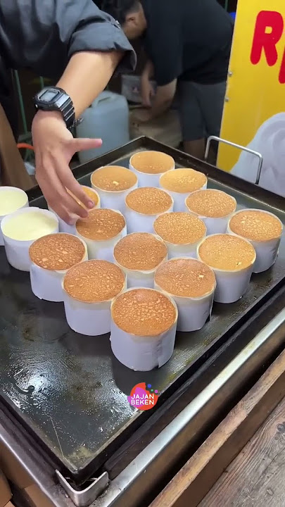 Exciting at one market, people queue for 8Rban pancakes‼️ #satusatu #ngeshortsdulu