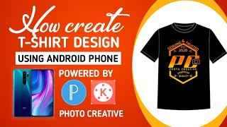 How to Design T-shirt design using android phone /photo creative screenshot 3
