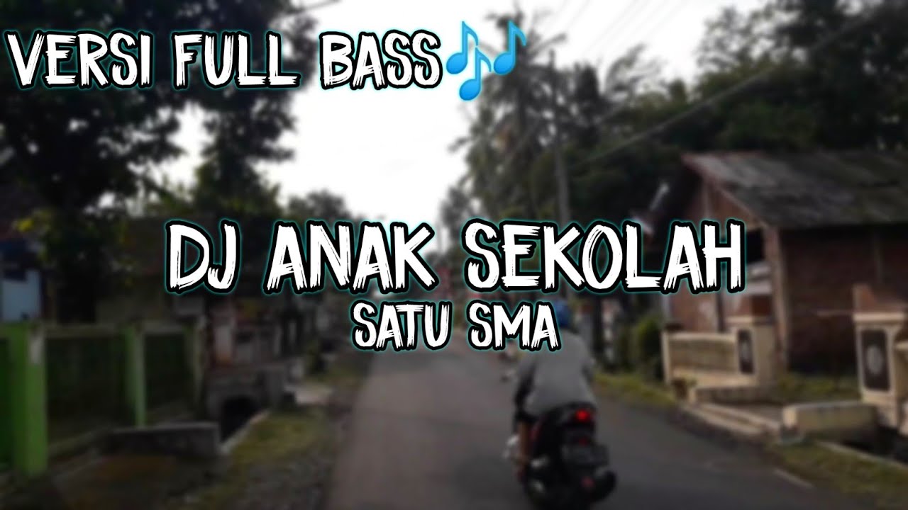 Dj Engkau Masih Anak Sekolah Satu SMA || Dj Anak Sekolah Chrisye Full Bass
