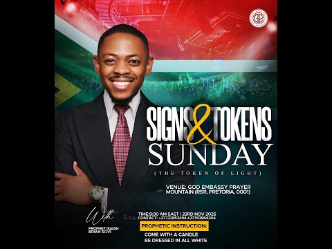 SIGNS AND TOKENS SUNDAY The Token Of Light 23nd NOVEMBER 2025