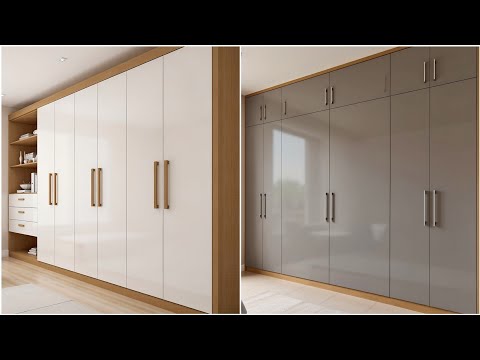 أفضل ١٠٠ تصميم عصري لخزانات الملابس لعام ٢٠٢٦ خزائن غرف النوم العصرية والخزائن المنزلقة وأفكا