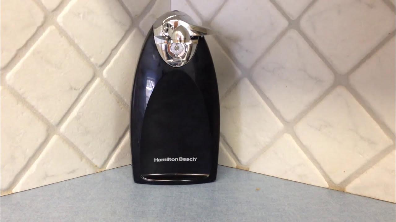 Hamilton Beach 76380Z Heavyweight Can Opener YouTube