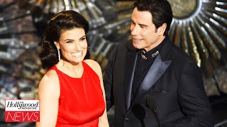Idina Menzel Reflects On John Travolta’s Famous Name Flub At the Oscars I THR News