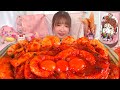 【大食い】キムチサーモン麺【ASMR】