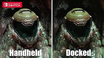 DOOM [2016] Nintendo Switch Handheld vs Docked (Graphics Comparison)