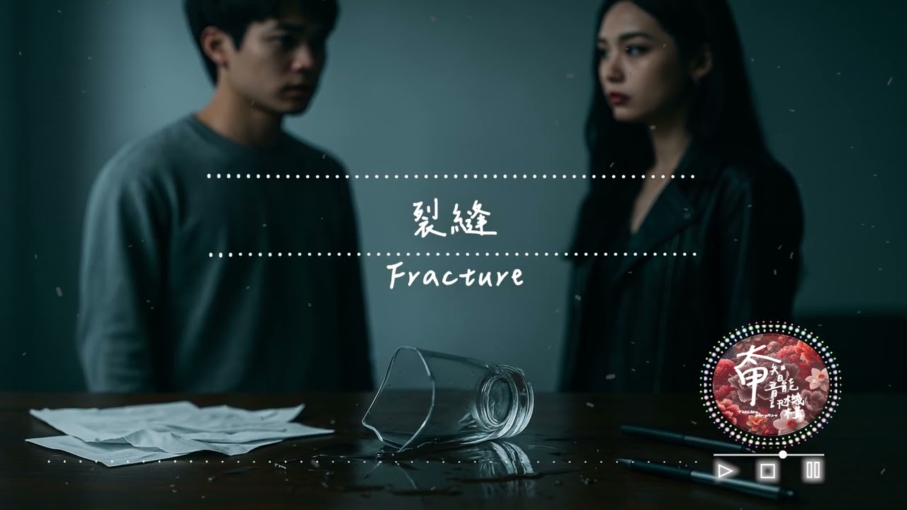 裂縫 Fracture 裂縫 縫縫縫 把誓言切斷成灰燼【高音質|動態歌詞Lyrics】#太甲智能音訊機構 #全新單曲