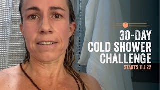 30-Day Cold Shower Challenge Starts 11.1