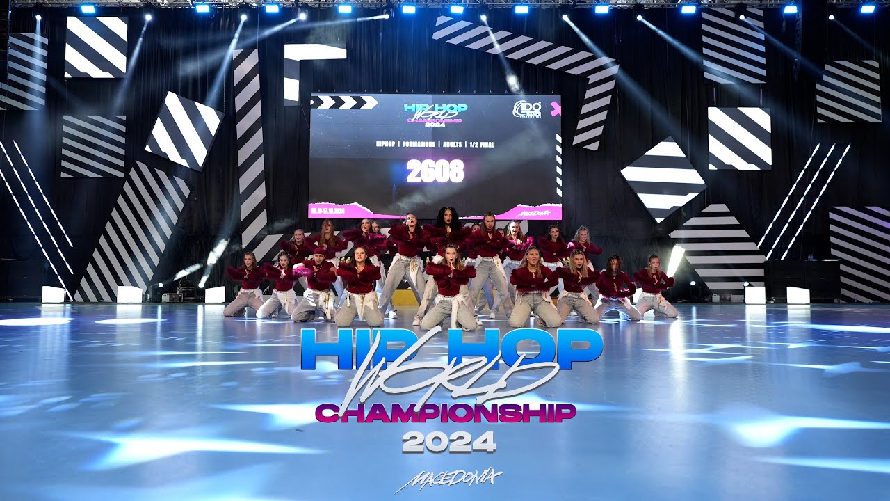 POSH SPICE | SLOVENIA | 7th Place | IDO HipHop World Championship 2024 | Adults Formations