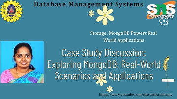 Case Study: Real-World Scenarios and Applications | Database Management Systems | SNS Institutions