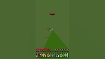 How high can you fall on different blocks without dying? #meme #minecraft #shorts #block #how