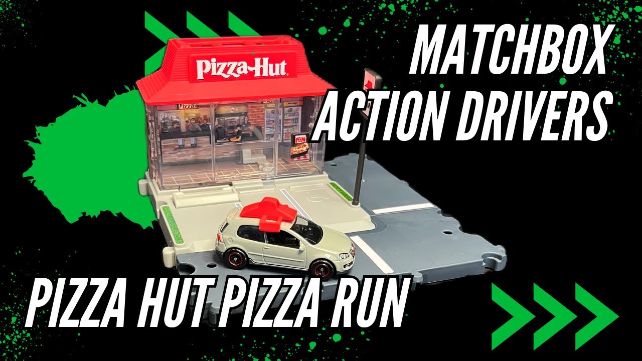 Matchbox Action Drivers Pizza Hut Pizza Run Unboxing and Full Build ...