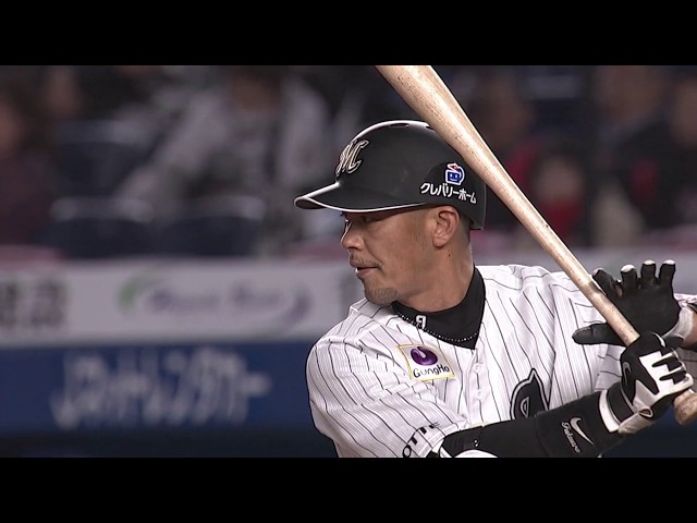 2018PLAYBACK・名場面②】4月10日、福浦選手が球団新記録となる2162