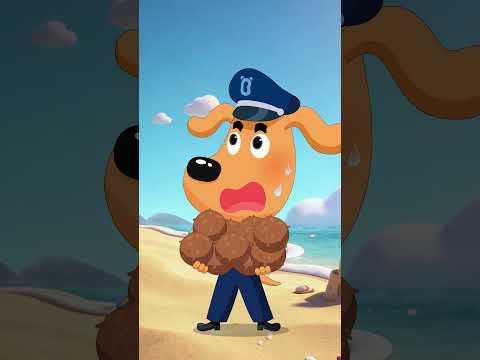 Labrador & Dobie Panen Kelapa 🥥| Animasi Lucu Shorts | Kepala Polisi Labrador#labrador #shorts