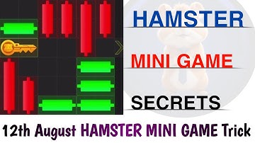 Key 24! How to Solve Mini Game PUZZLE in Hamster Kombat 12th August (100% SOLVED!)