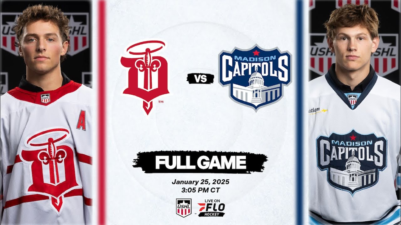USHL FREE GAME - Dubuque Fighting Saints vs Madison Capitols | Watch Live On FloHockey