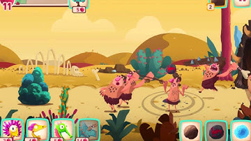 Dino Bash GAmeplay level 13 walkthrough strategy