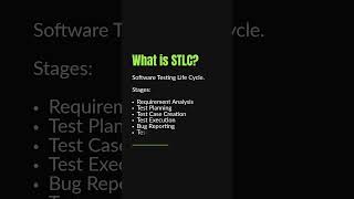 QA Day 2 Understanding SDLC vs STLC. #softwaretesting #software #softwaredevelopment