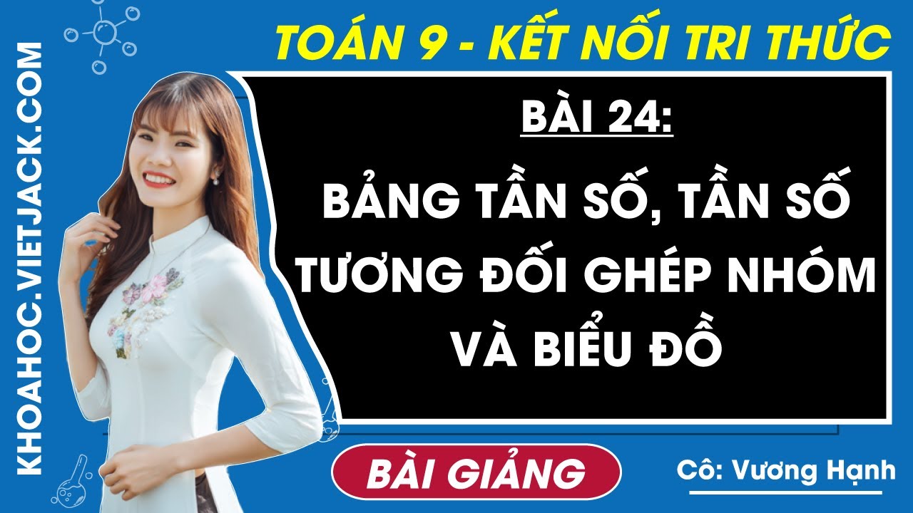 Bảng tần số tần số tương đối ghép nhóm và biểu đồ - Toán 9 Bài 24 - Kết nối tri thức (HAY NHẤT)